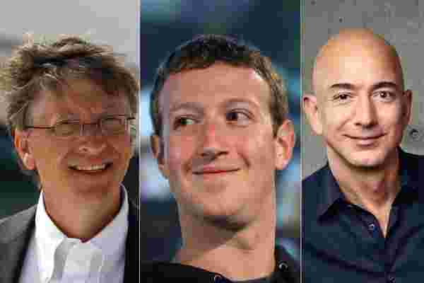 企业家在世界上50位最富有的人中排名很高